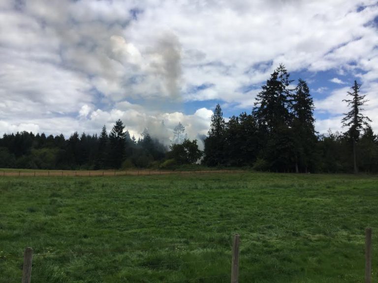 Structure Fire On Highway 18