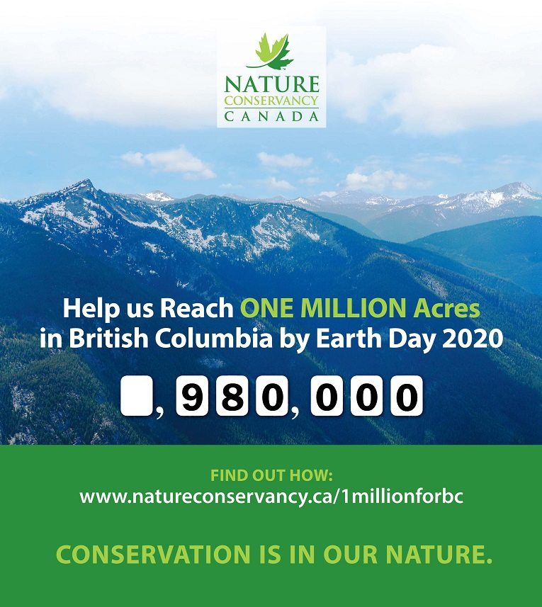 Nature Conservancy of Canada Sets Big Goal