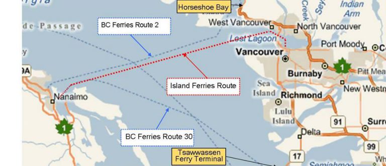 Island Ferries In Discussions for Nanaimo to Vancouver Route