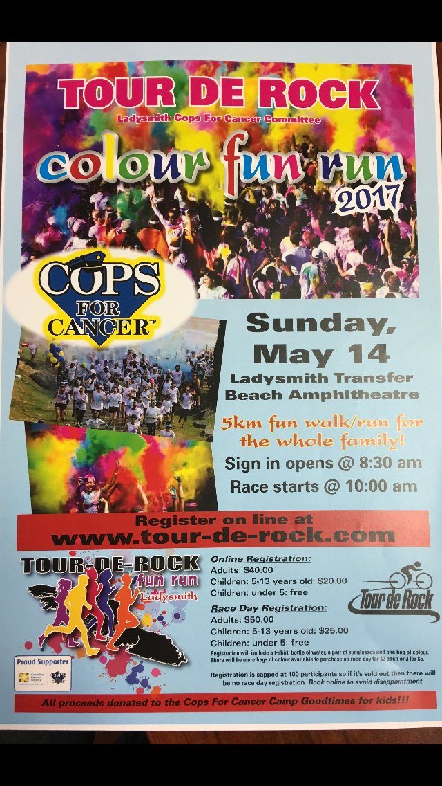 Tour de Rock Fun Run This Weekend