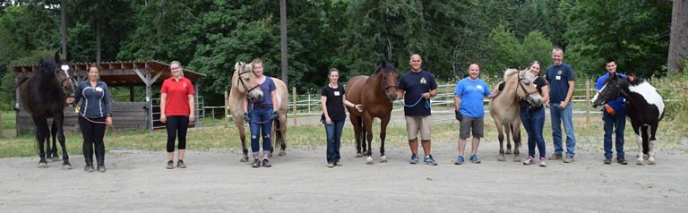 Local RCMP Partner with Cowichan Therapeutic Riding Association