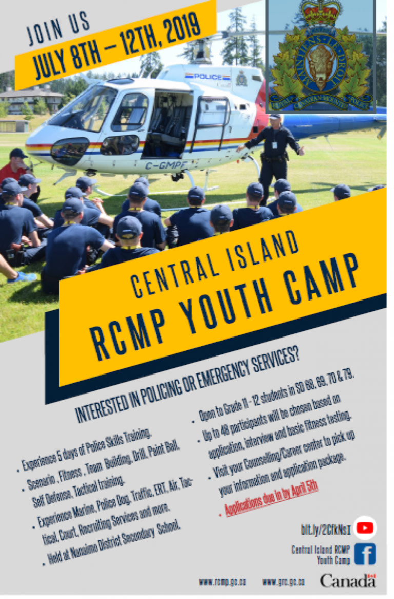 Limited space for RCMP camp