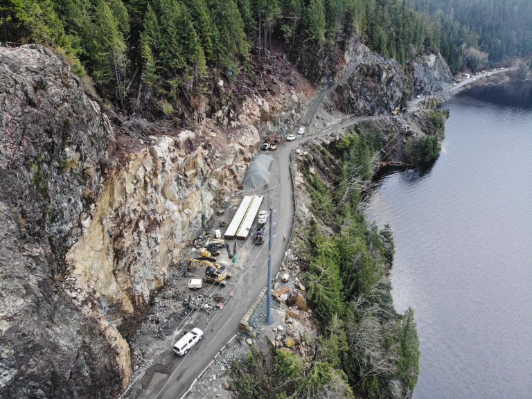 Highway from Port Alberni to Tofino Repaired, Open to Single Lane Traffic