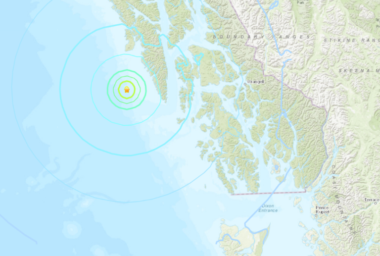 Panhandle rattled by significant earthquake, no tsunami danger to coast