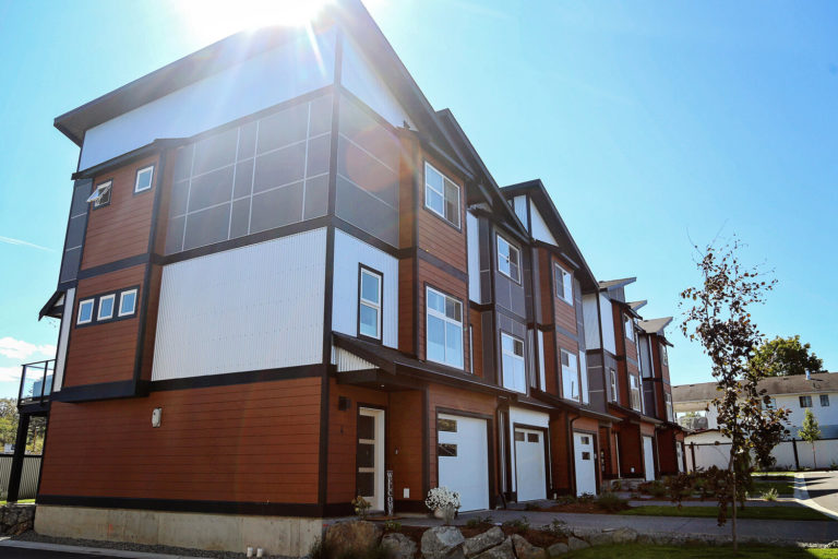 ‘The Aria’ townhomes nominated for Island Real Estate Board award