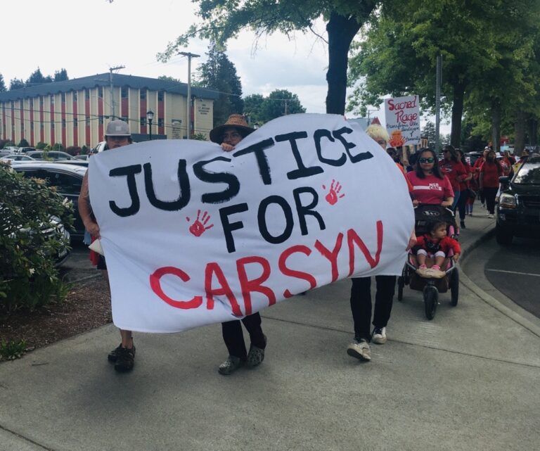 Walking for Justice as Quw’utsun Community Seeks Answers in Death of 15-year-old Girl