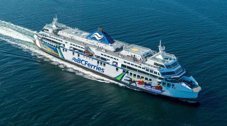 BC Ferries submits plan to build five new major vessels