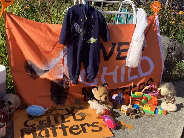 Orange waves of support for Truth and Reconciliation Day