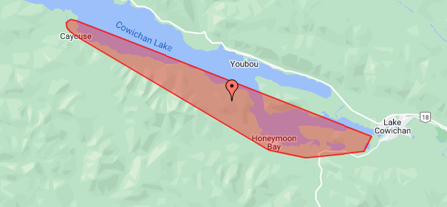 UPDATE: Power restored to customers near Lake Cowichan