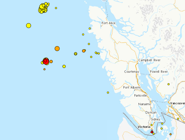 Small quake measured off Island’s west coast early Friday morning