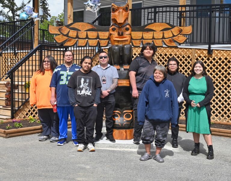 Cowichan Tribes unveils totem pole, new learning facility for youth and adults