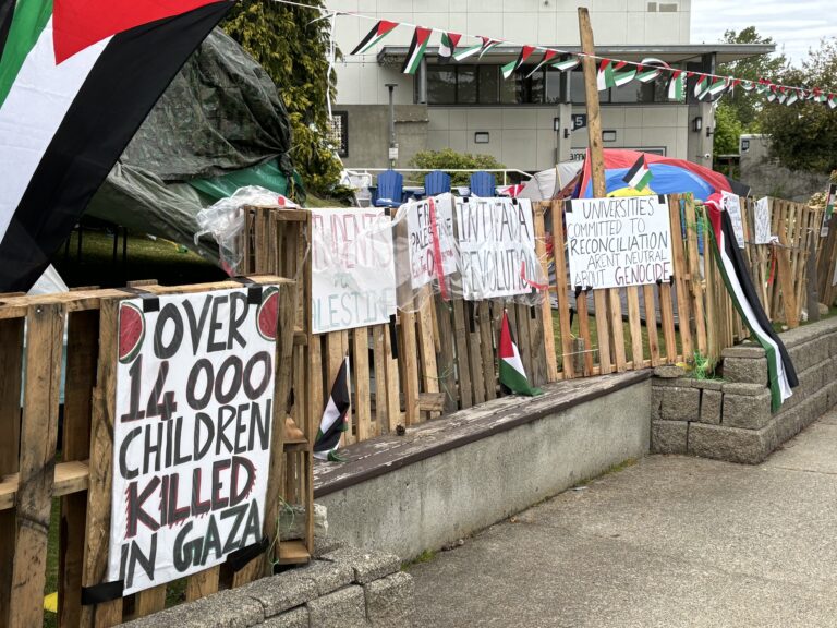 VIU protesters face consequences in encampment protest 