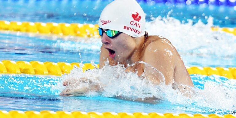 Island swimmer wins gold at Paralympics today