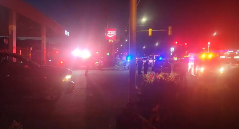 Late night collision in Duncan leaves pedestrian in serious condition