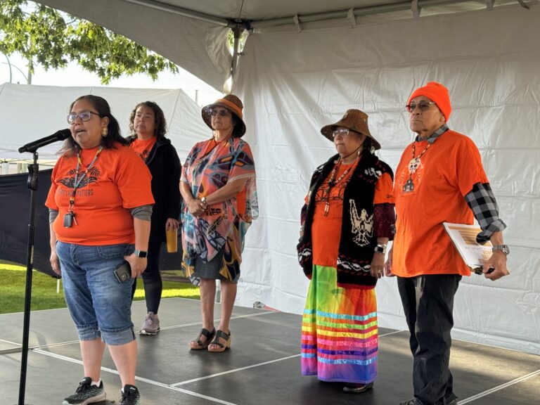 Hundreds come to Duncan to support victims of residential schools