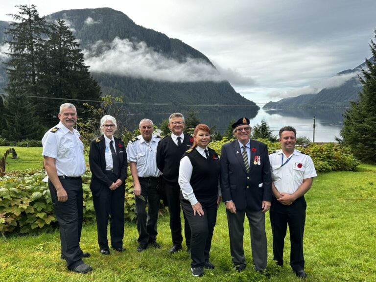 Ocean Falls WW1 vets won’t be forgotten, thanks to BC Ferries workers