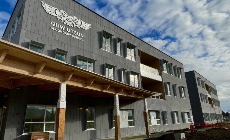 Classes begin at Quw’utsun Secondary School next month