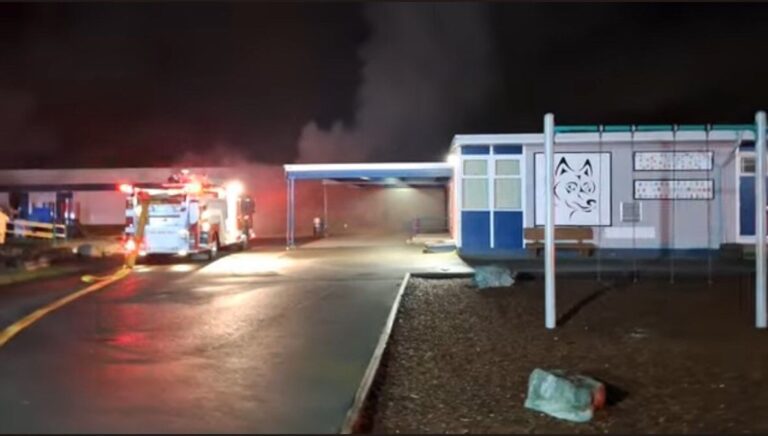 Duncan school fire labeled suspicious, North Cowichan/Duncan RCMP 