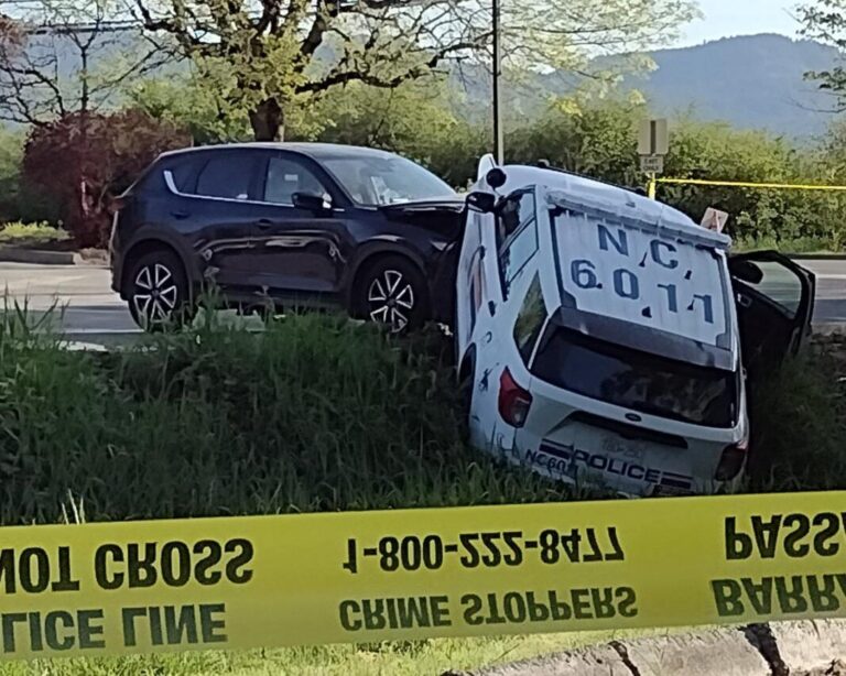 Guilty plea for man shot by officer after ramming police SUV in RCMP parking lot