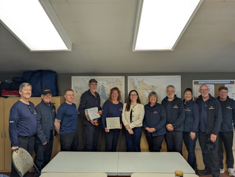 Ladysmith Search and Rescue team gets recognized with Prestigious Public Safety Award 